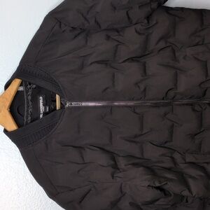 Karl Lagerfeld Paris Puffer Bomber Jacket (Medium)